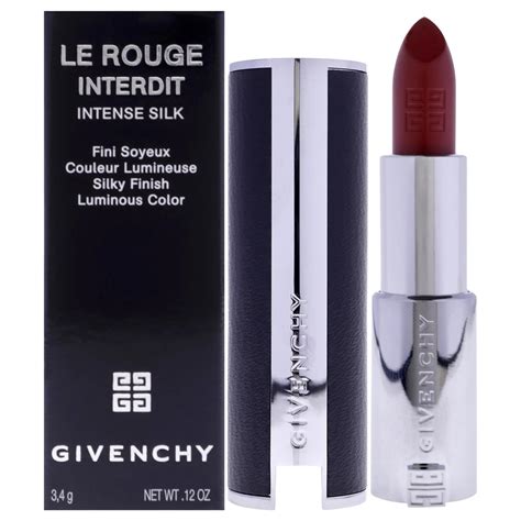 givenchy lipstick 27 rouge infuse|Givenchy rouge interdit magic lipstick.